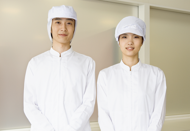 導入事例：食品工場の軽作業